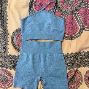 Women’s 2 Piece Green Workout Set